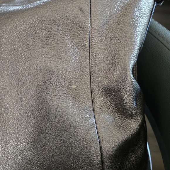 Coach Metallic Leather Shoulder Bag - Picture 4 of 9
